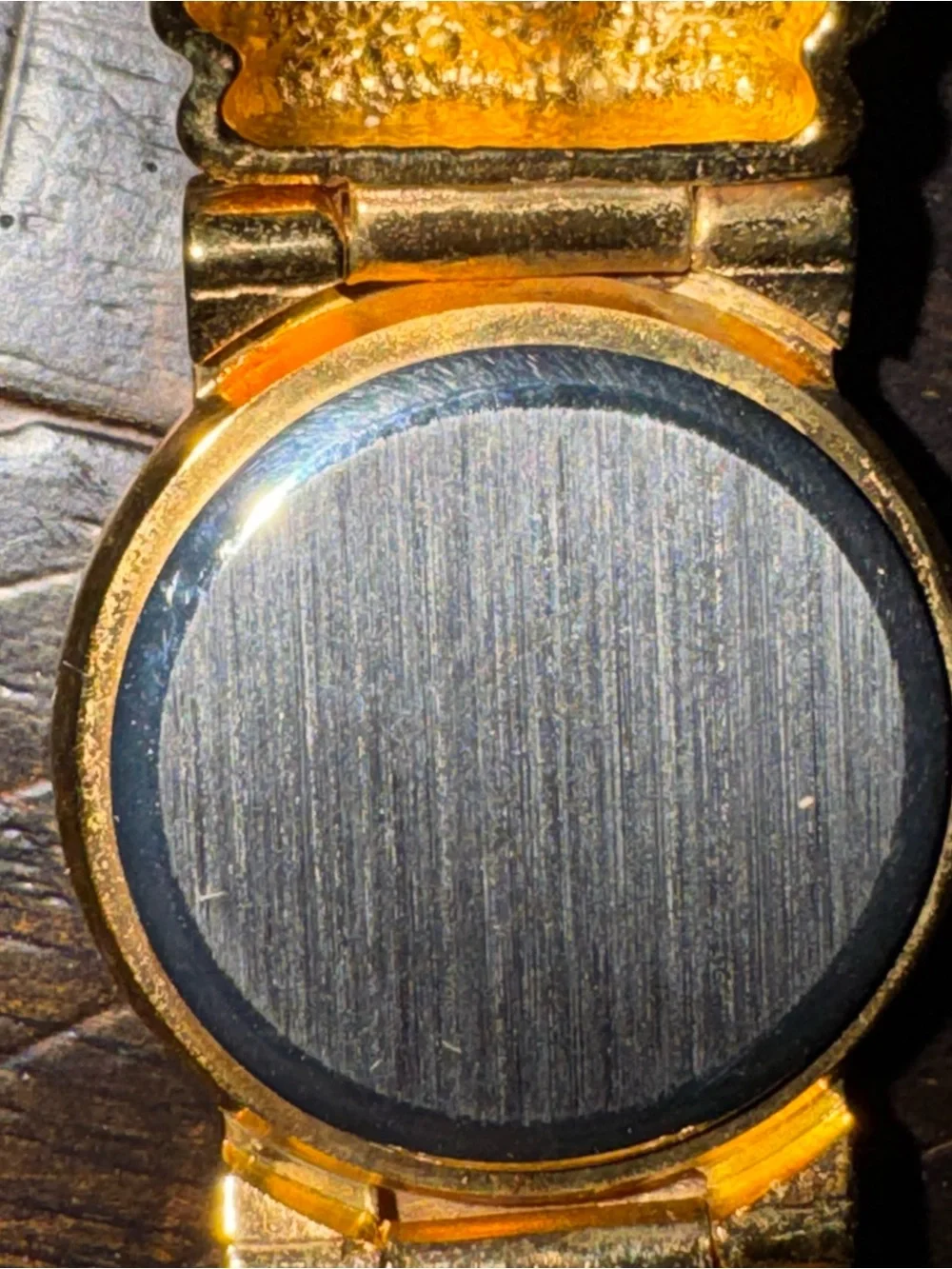 Vintage Pierre Jacquard Gold Tone Quartz Dress Watch